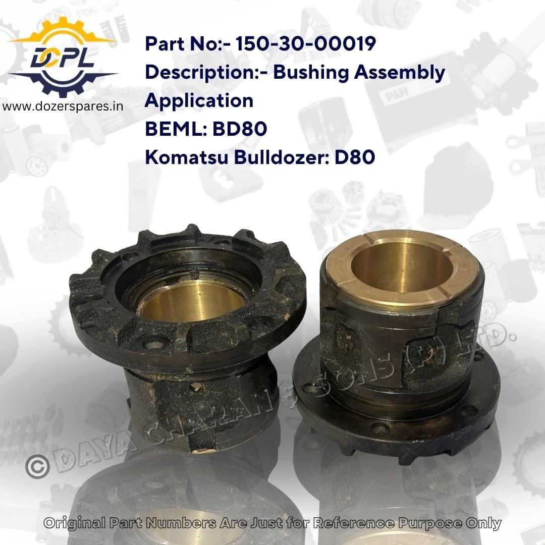 150-30-00019-Bushing Assembly-BEML-Bulldozer-BD80-Komatsu-Bulldozer-D80