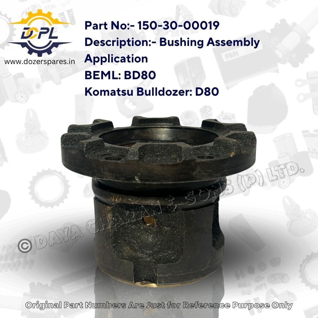 150-30-00019-Bushing Assembly-BEML-Bulldozer-BD80-Komatsu-Bulldozer-D80