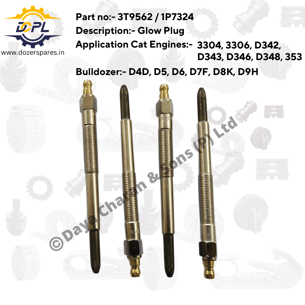 3T9562-1P7324-Glow Plug-Caterpillar-Engines-and-Bulldozer