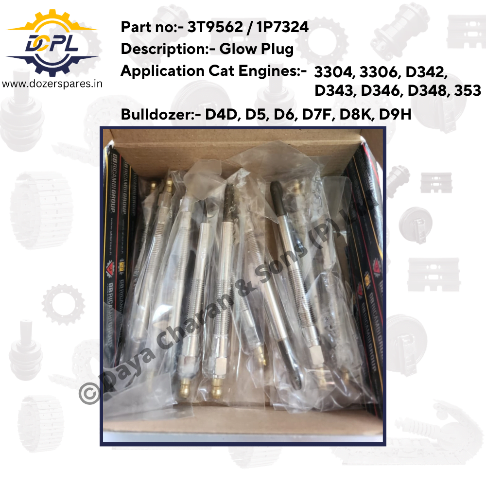 3T9562-1P7324-Glow Plug-Caterpillar-Engines-and-Bulldozer