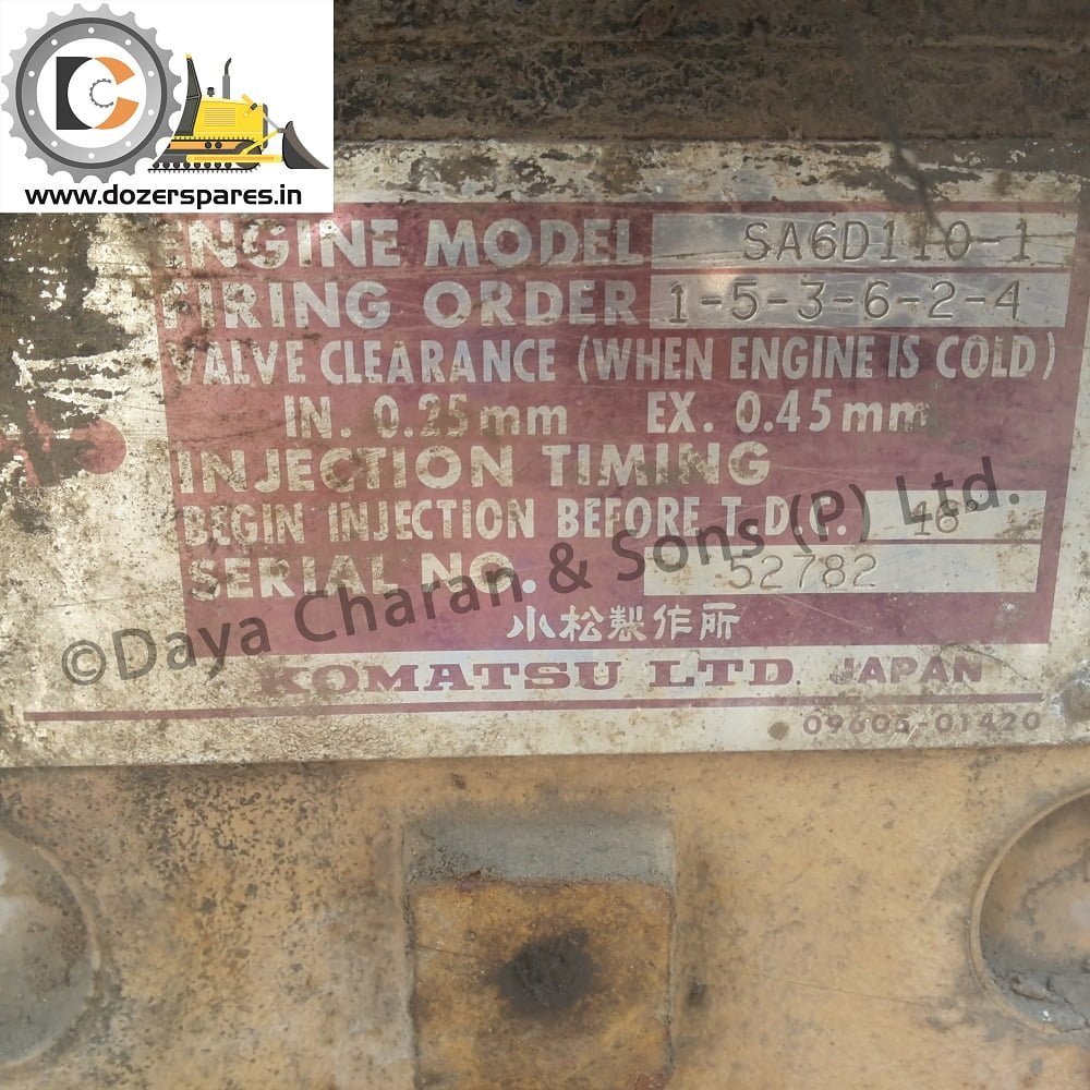 Komatsu Bulldozer Engine