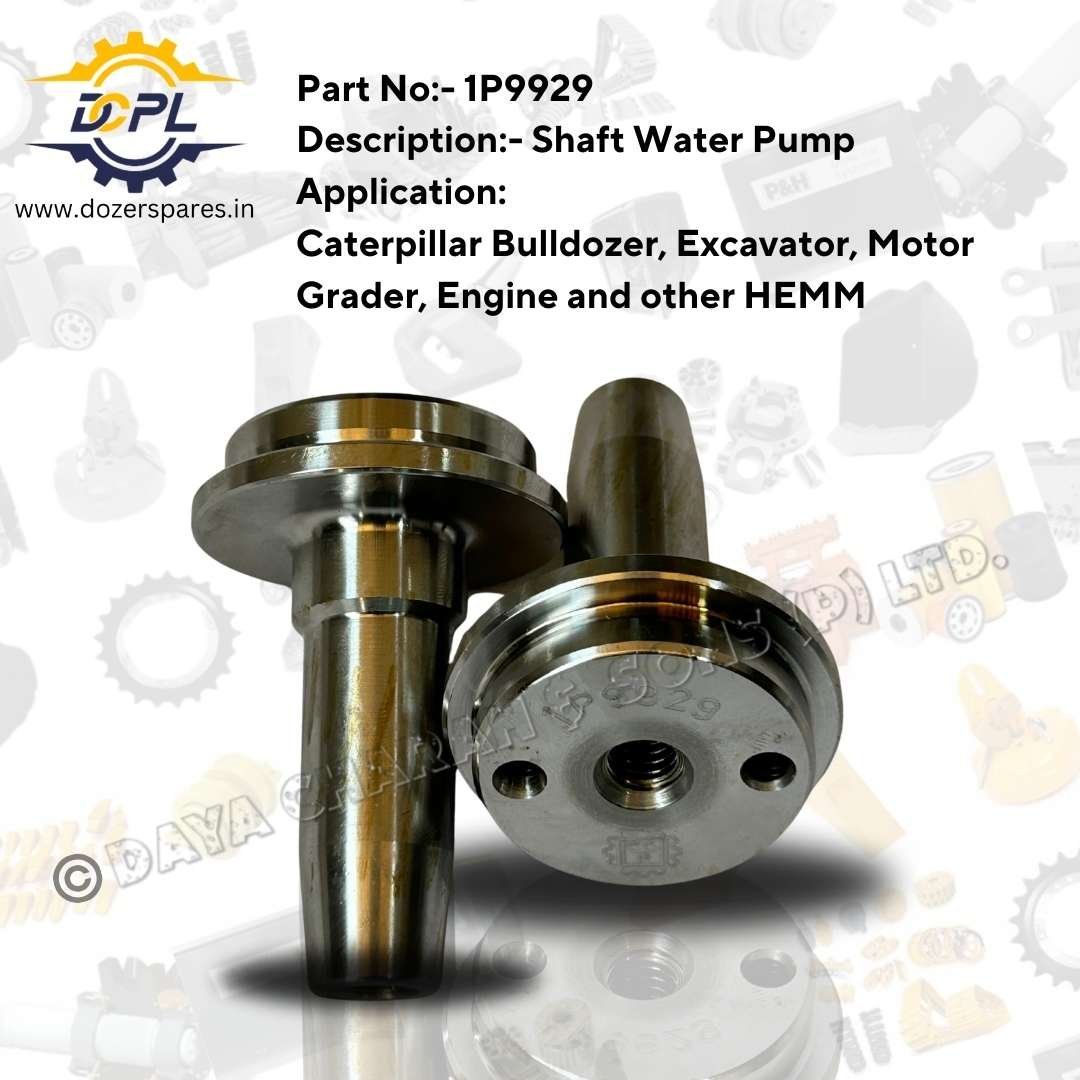 1P9929-Shaft-Water-Pump-Caterpillar-Bulldozer-Excavator-Motor-Grader-Engine-and-other-HEMM