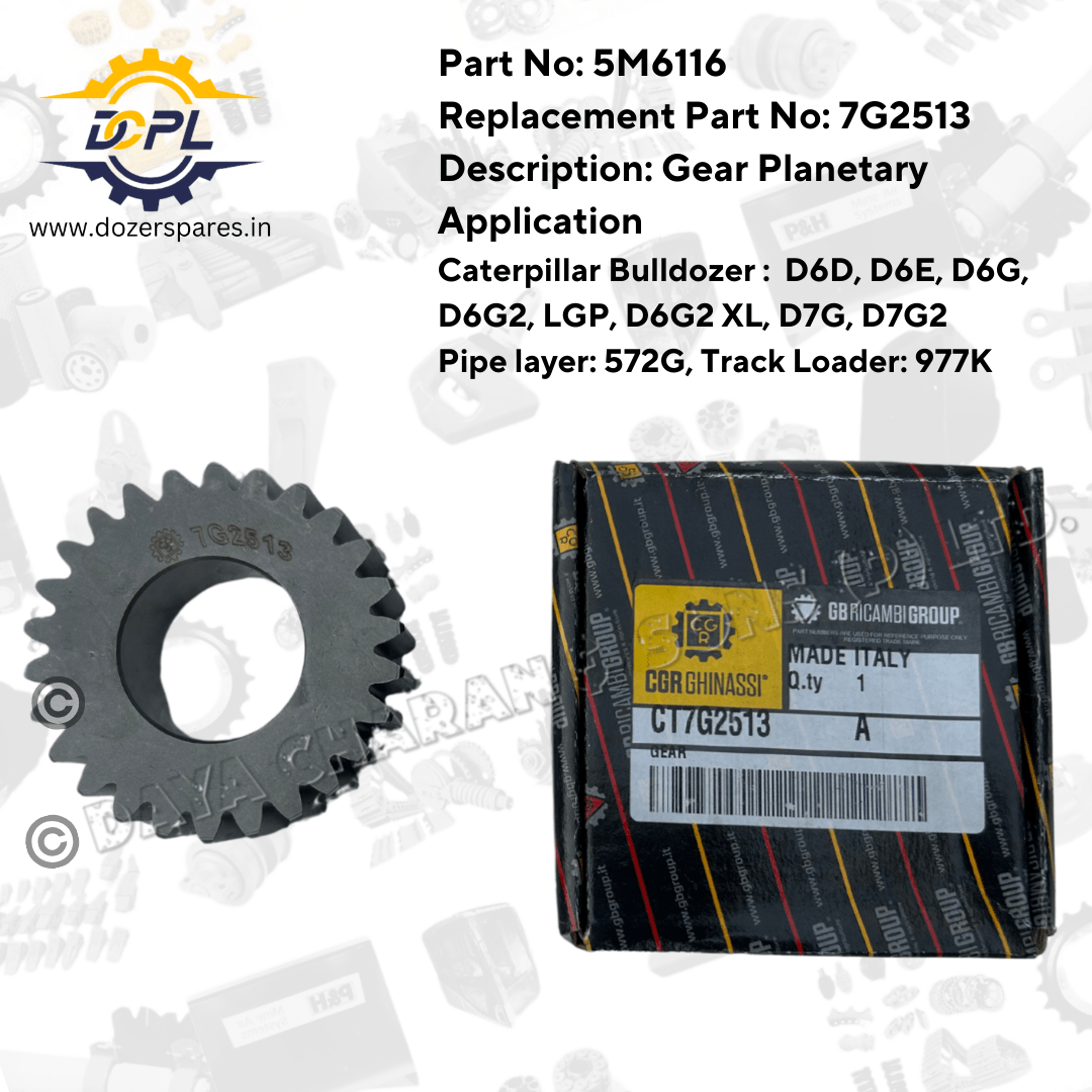 5M6116 / 7G2513-Gear-Planetary-Caterpillar-Bulldozer-Pipe-layer-Track-Loader