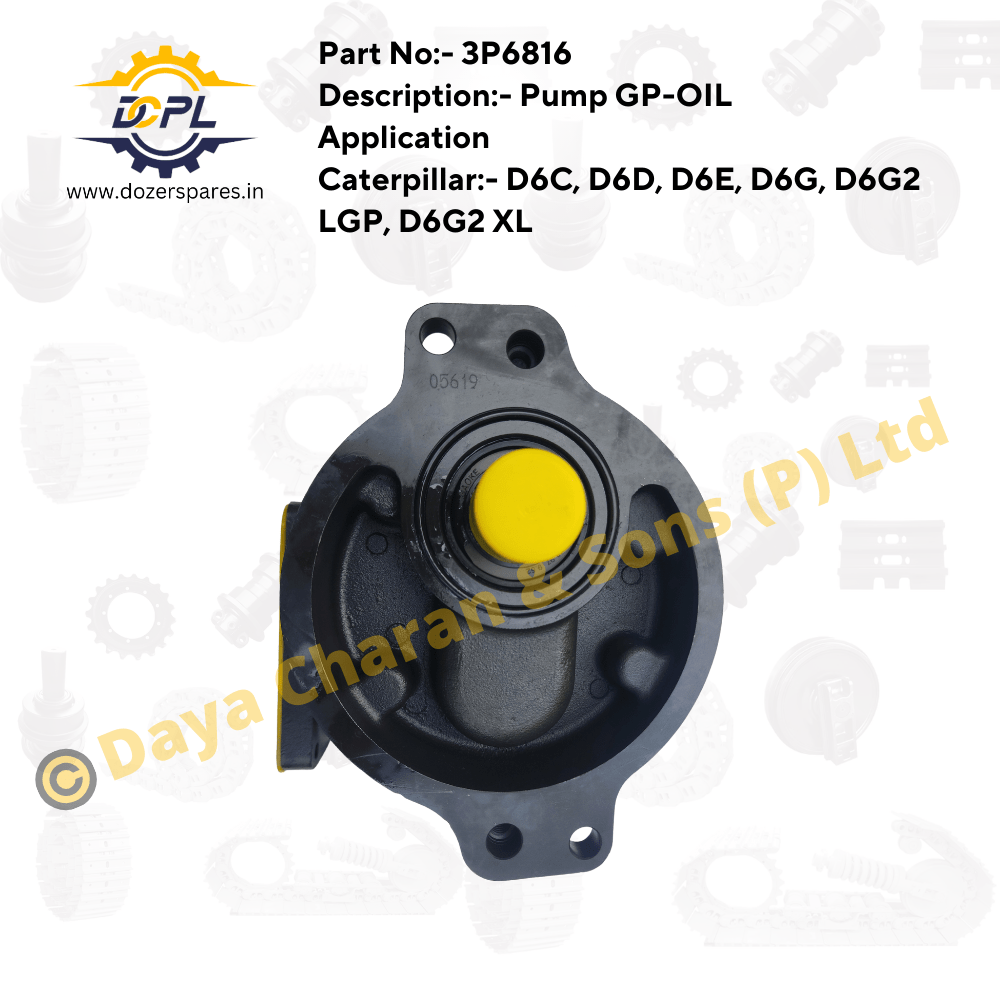 3P6816-Pump-GP-OIL-Caterpillar-Bulldozer