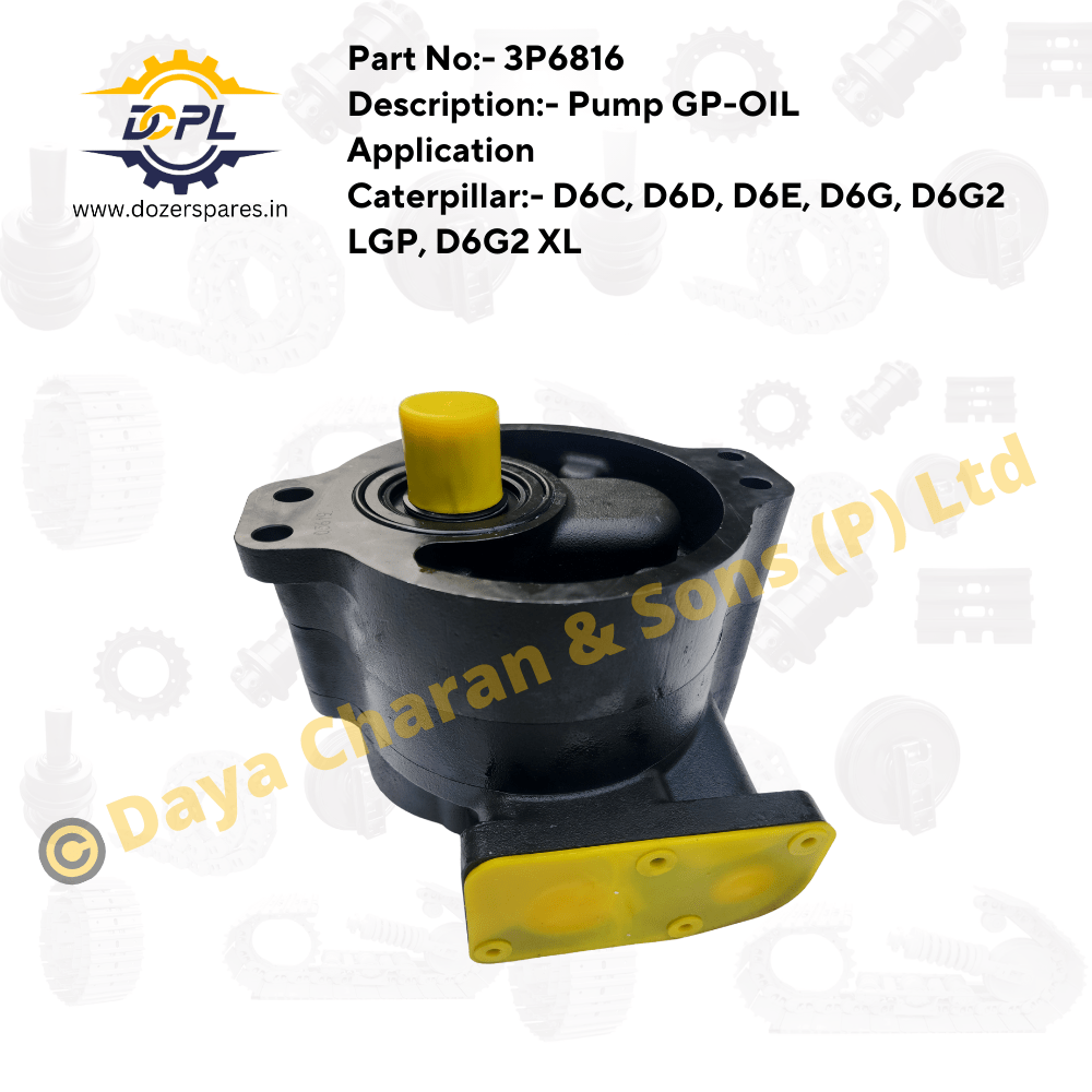 3P6816-Pump-GP-OIL-Caterpillar-Bulldozer