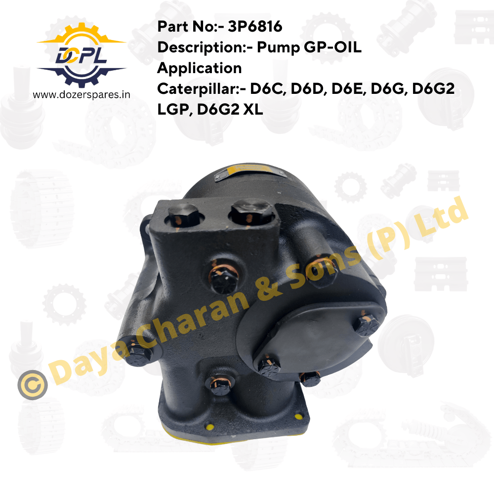 3P6816-Pump-GP-OIL-Caterpillar-Bulldozer