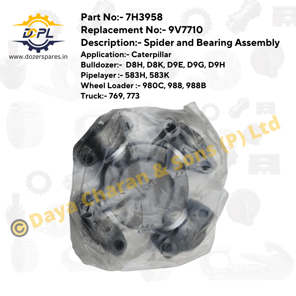 7H3958-9V7710-Spider-and-Bearing-Assembly-Caterpillar-Bulldozer-Pipelayer-Wheel-Loader-Truck