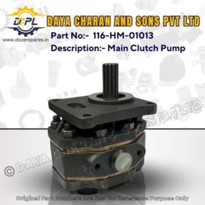 116-HM-01013-Main Clutch Pump-BEML-Bulldozer