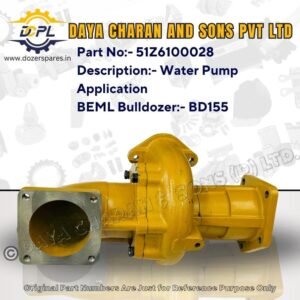 51Z6100028-Water Pump-BEML-Bulldozer