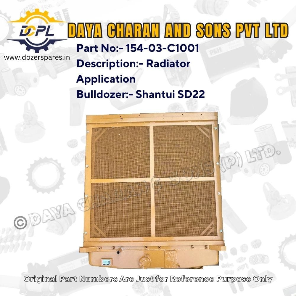 154-03-C1001-Radiator-Shantui-Bulldozer