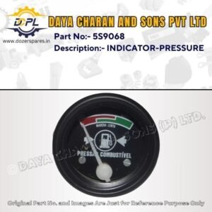 5S9068-INDICATOR-PRESSURE-Caterpillar-EXCAVATOR, INDUSTRIAL ENGINE, MARINE ENGINE, MOTOR GRADER, PIPELAYER, TRACK LOADER, BULLDOZER, WHEEL LOADER