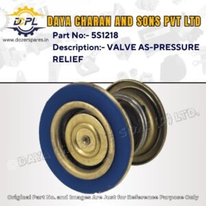 5S1218-VALVE AS-PRESSURE RELIEF-Caterpillar-EXCAVATOR, MOTOR GRADER, PIPELAYER, TRACK LOADER, BULLDOZER