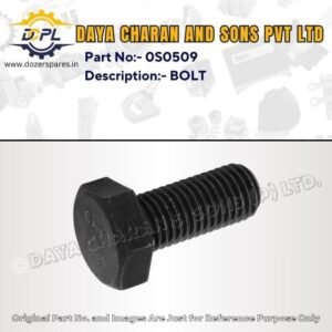 0S0509-BOLT-Caterpillar-EXCAVATOR, MARINE ENGINE, INDUSTRIAL ENGINE, MOTOR GRADER, TRACK LOADER, BULLDOZER