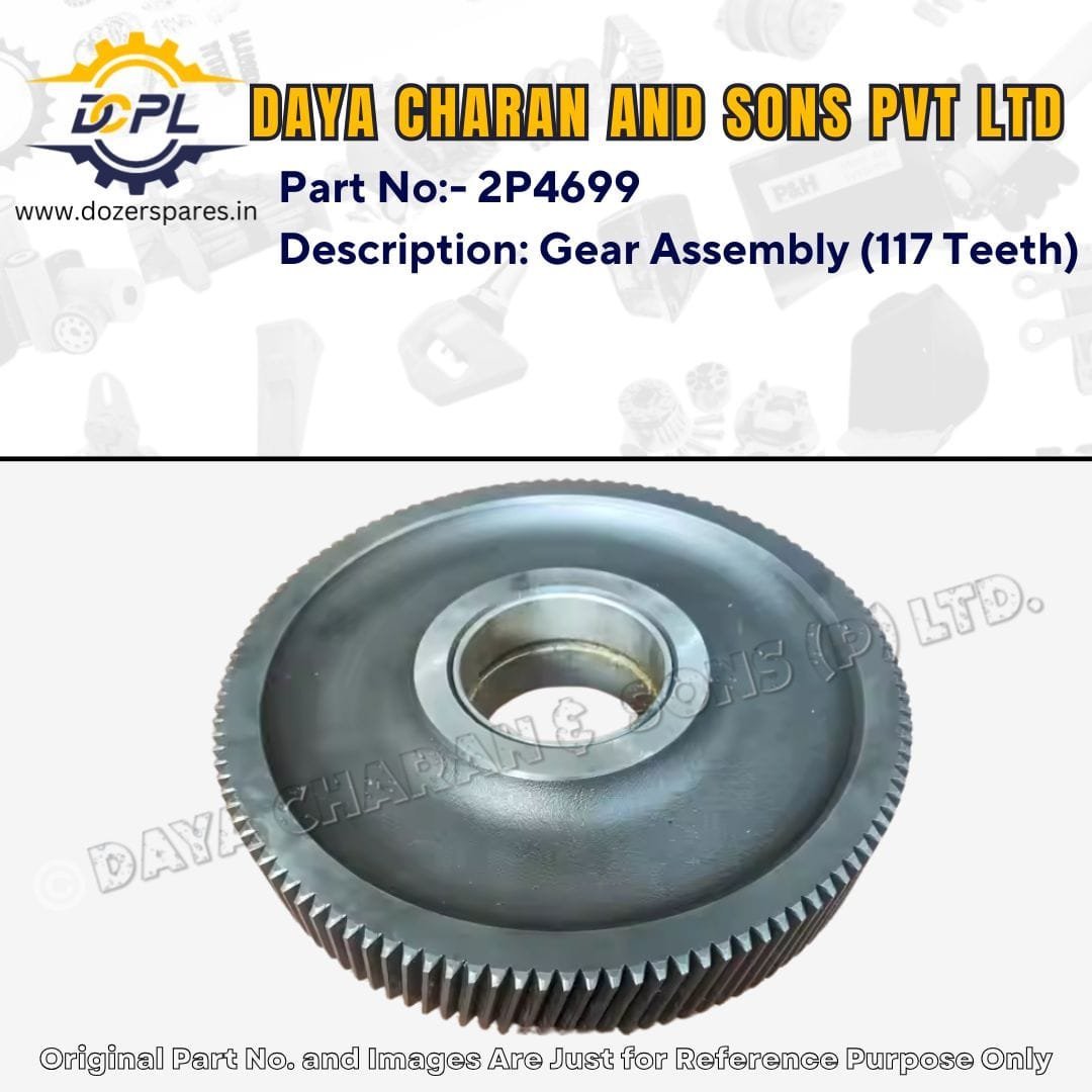2P4699-Gear Assembly (117 Teeth)-Caterpillar?-Pipelayer, Bulldozer