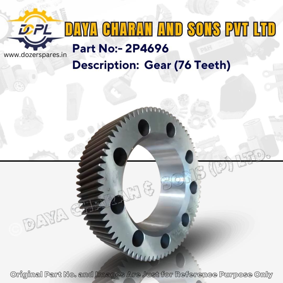 2P4696-Gear (76 Teeth)-Caterpillar?-Pipelayer, Bulldozer