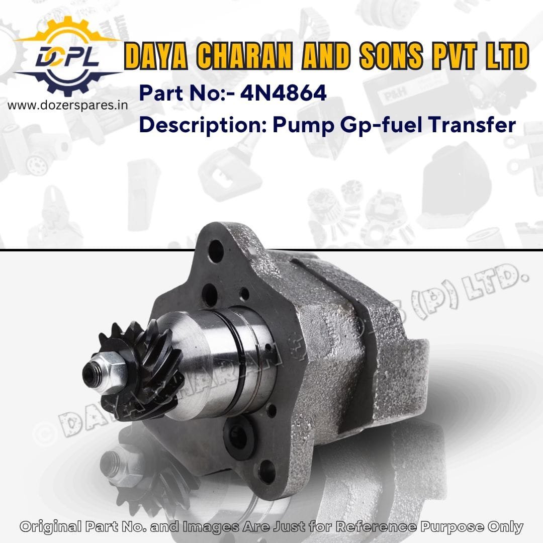 4N4864-Pump Gp-fuel Transfer-Caterpillar-Track Loader, Bulldozer, Wheel Loader, Wheel Skidder, Wheel Tractor