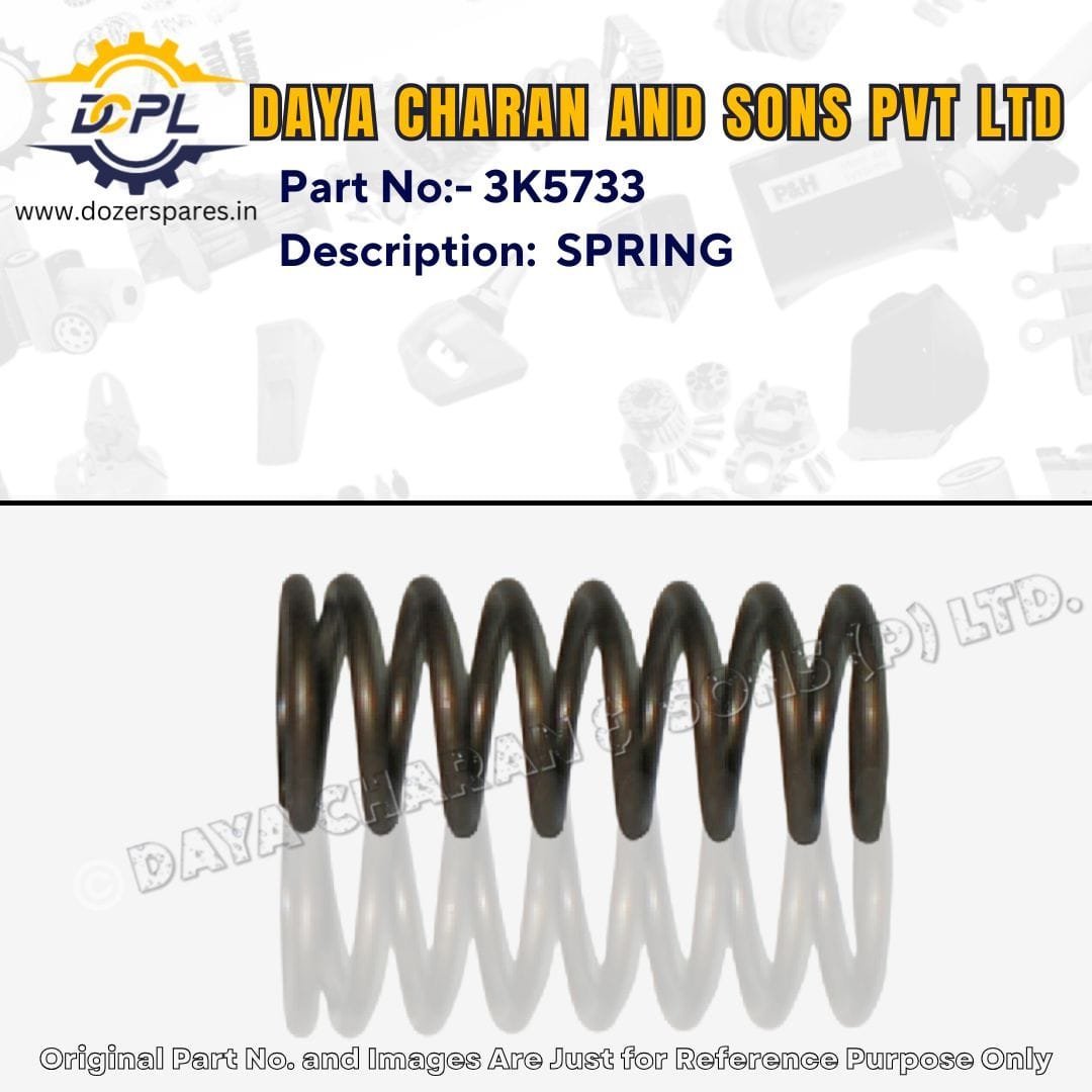 3K5733-Spring-Caterpillar-Excavator, Industrial Engine, Motor Grader, Pipelayer, Track Loader, Track Skidder, Bulldozer