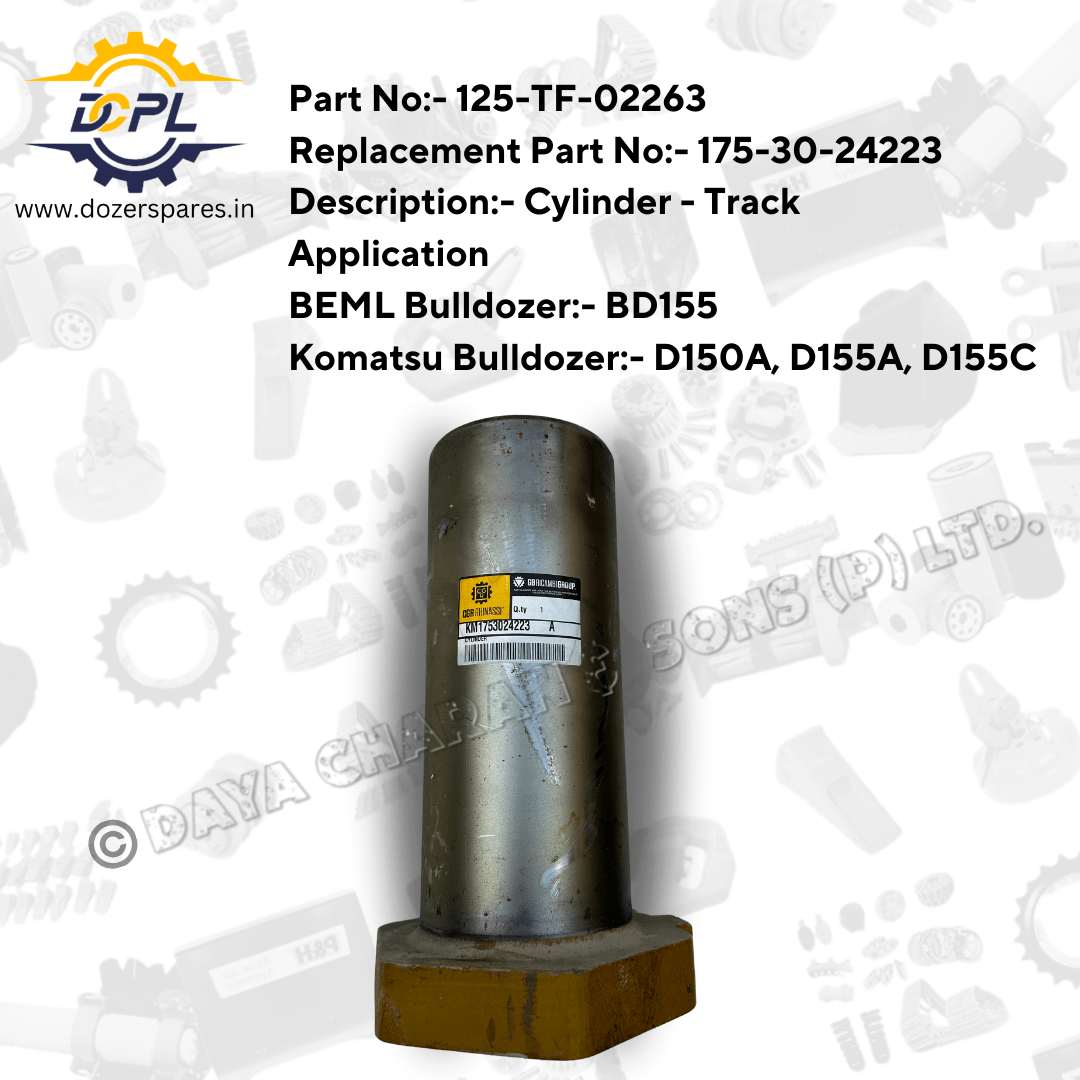125-TF-02263 / 175-30-24223-Cylinder-Track-Bulldozer-BEML-Komatsu