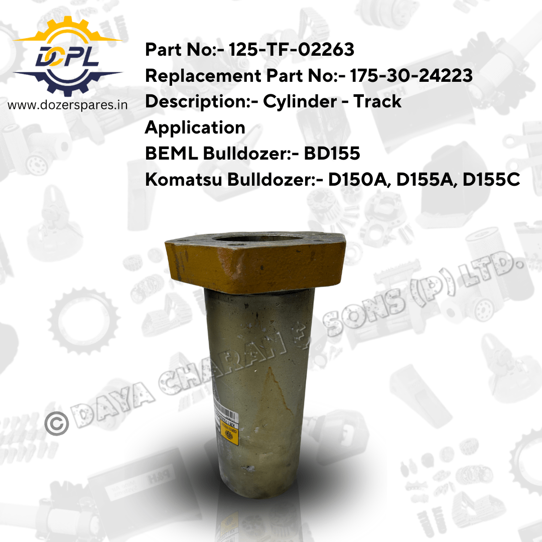 125-TF-02263 / 175-30-24223-Cylinder-Track-Bulldozer-BEML-Komatsu