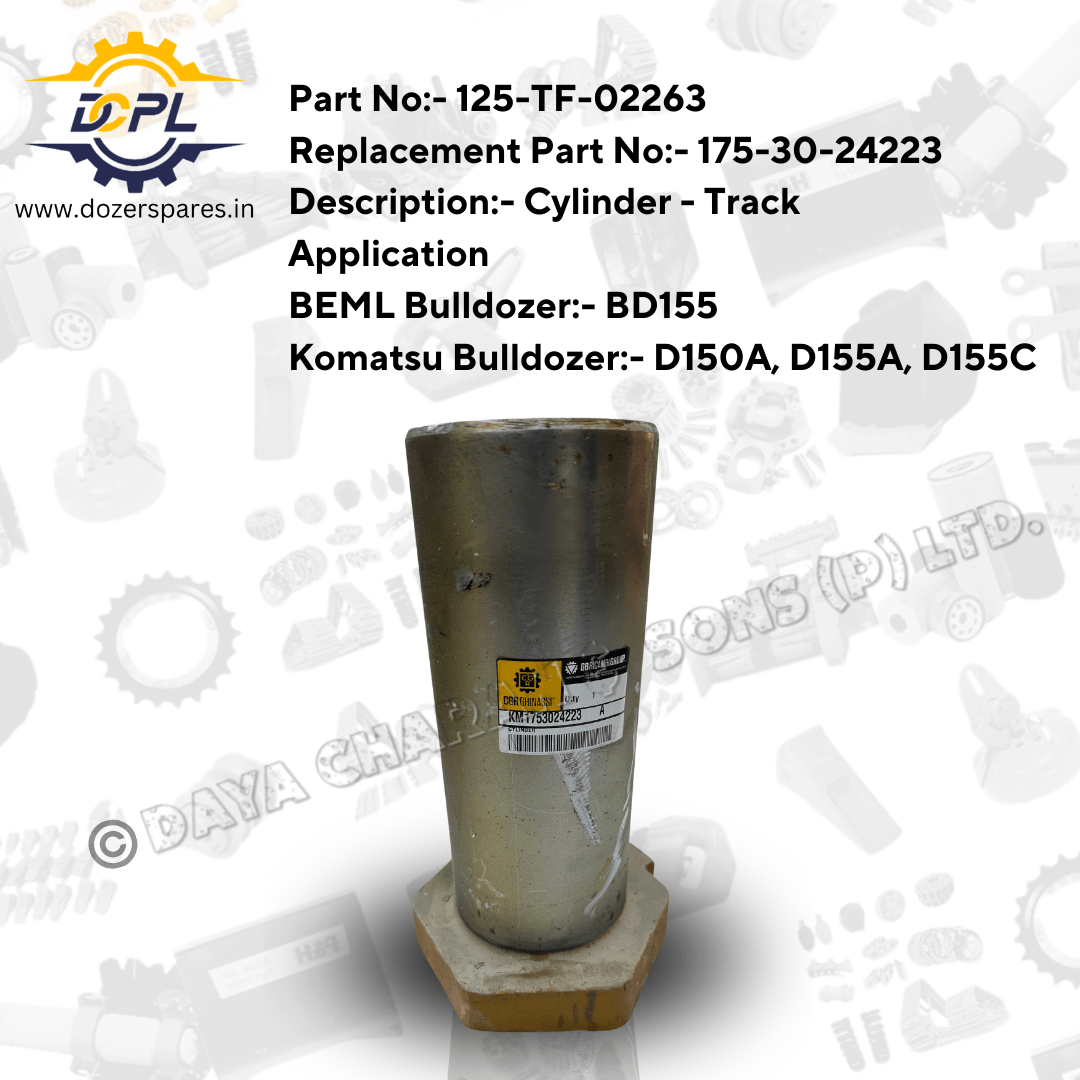 125-TF-02263 / 175-30-24223-Cylinder-Track-Bulldozer-BEML-Komatsu
