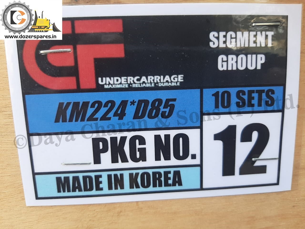 Sprocket Segment – Komatsu Dozer