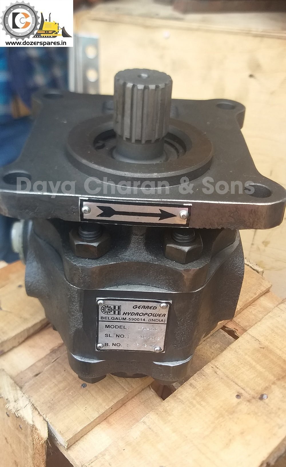 07437-71300 – Dozer Clutch Pump – GHPL – D50