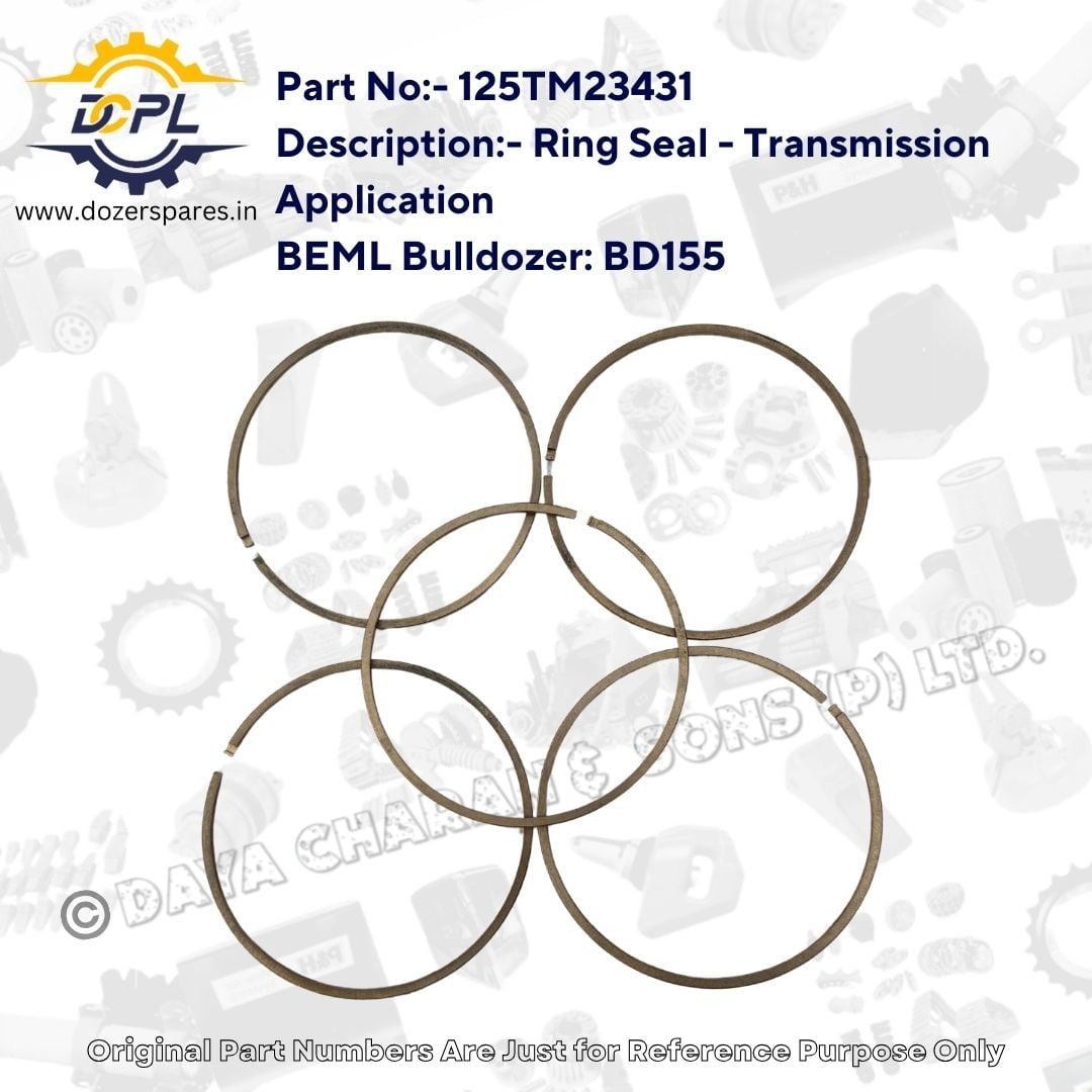 125TM23431-Ring-Seal-Transmission-BEML-Bulldozer-BD155