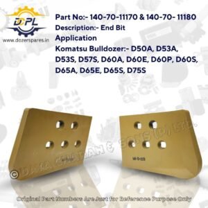 1407011170-&-1407011180-End-Bit-Komatsu-Bulldozer-D50A-D53A-D60A-D65A-D75S
