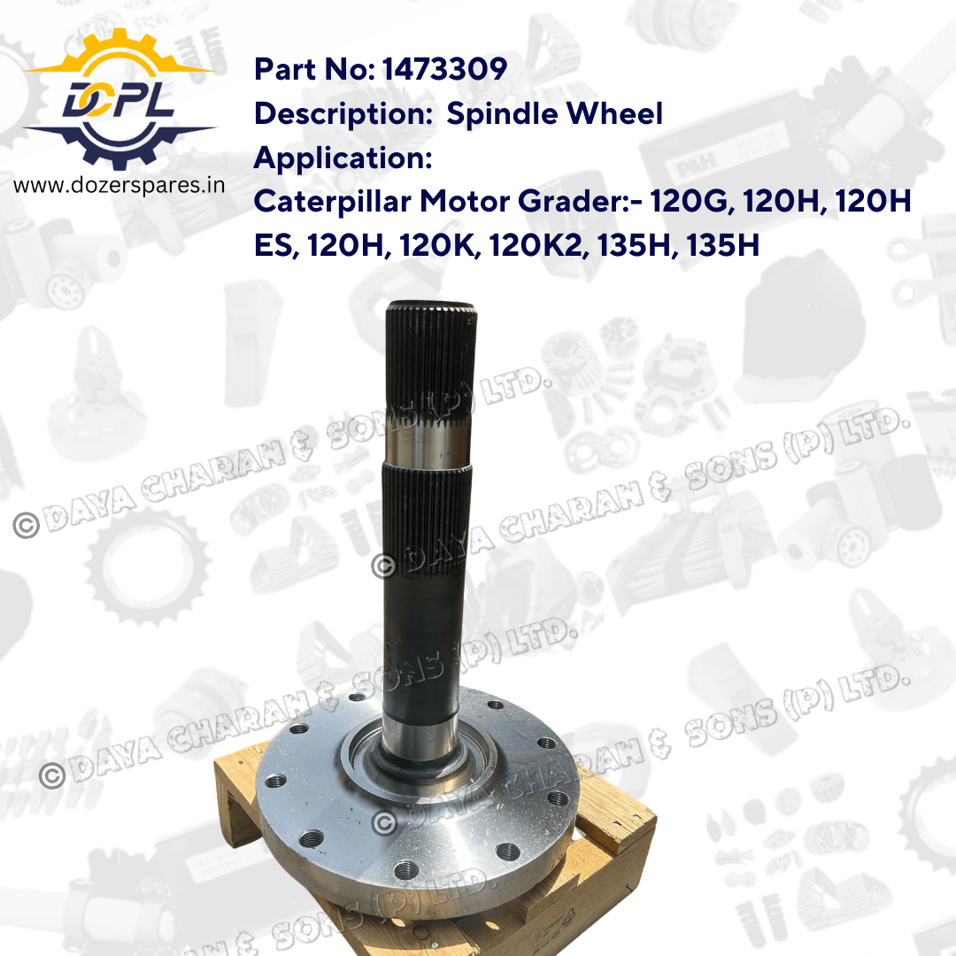 1473309-Spindle-Wheel-Caterpillar-Motor-Grader